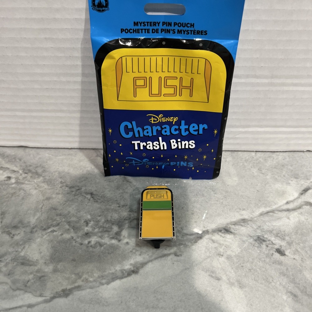 Disney Pin - Character Trash Bins Mystery Series 2025 -Pluto